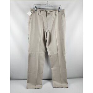 Dockers Pants Men 34x34 Beige Signature Khaki Straight Fit The Best Pressed NWT